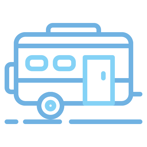 campingbus Generic Blue icon