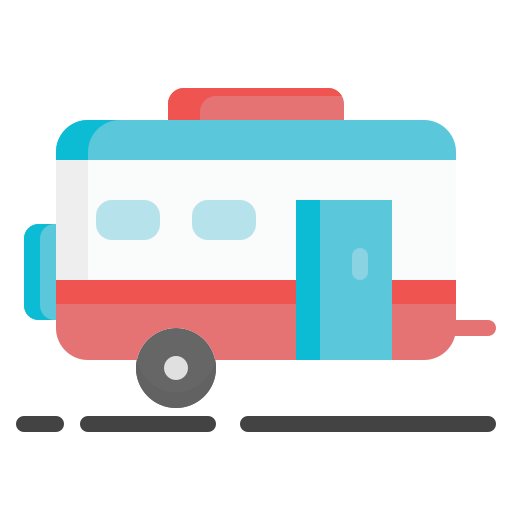campingbus Generic Flat icon