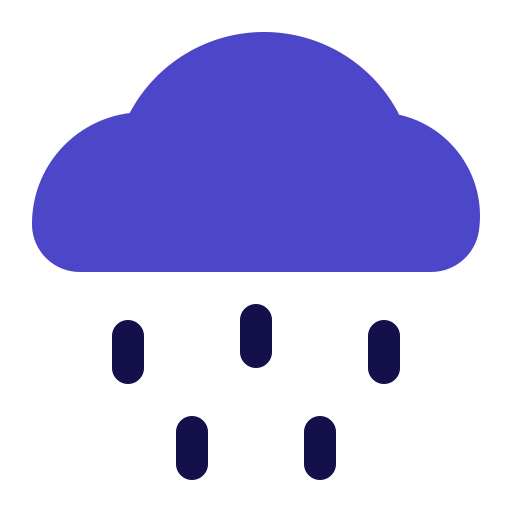 deszcz Generic Blue ikona
