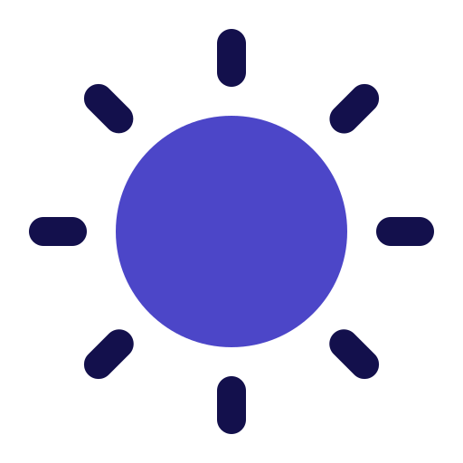słońce Generic Blue ikona
