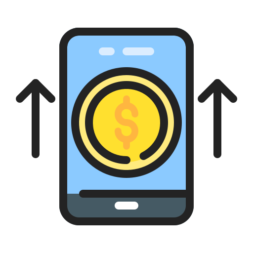 mobile banking Generic Outline Color icon