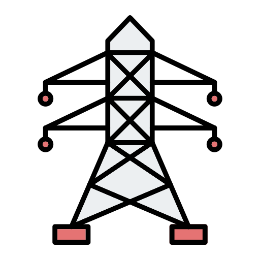 elektrische toren Generic Outline Color icoon