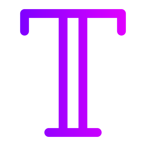 Type Generic Gradient icon