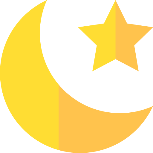 islam Basic Straight Flat icona