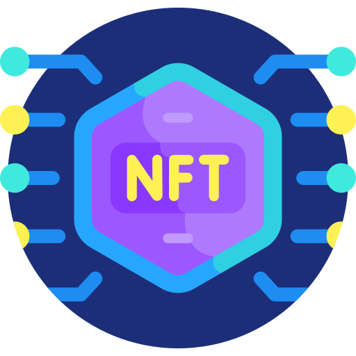 nft Detailed Flat Circular Flat ikona