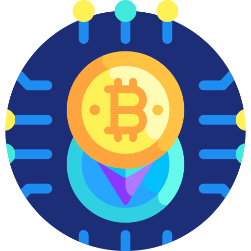 Cryptocurrency Detailed Flat Circular Flat icon