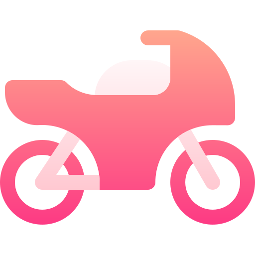 오토바이 Basic Gradient Gradient icon