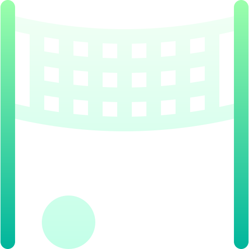 vóleibol Basic Gradient Gradient icono