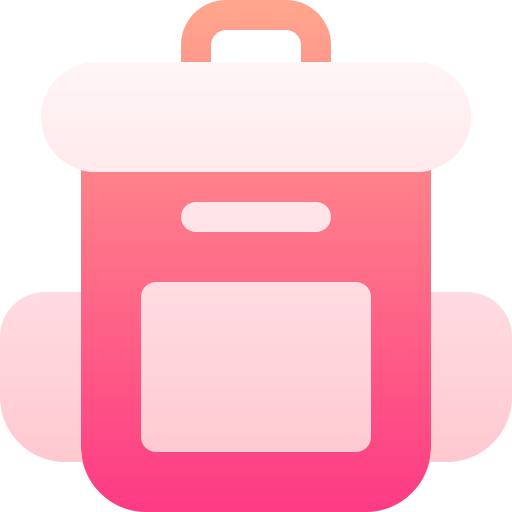 Backpack Basic Gradient Gradient icon