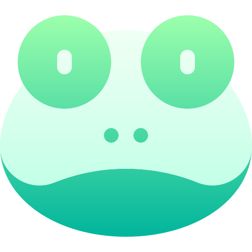 蛙 Basic Gradient Gradient icon