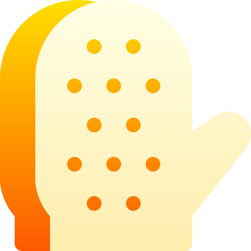 guantes Basic Gradient Gradient icono