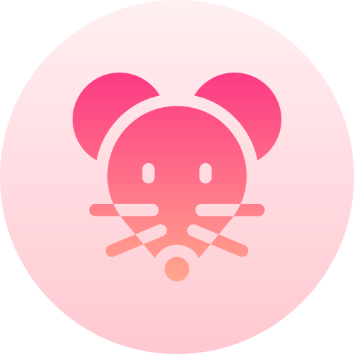 mäuse Basic Gradient Circular icon