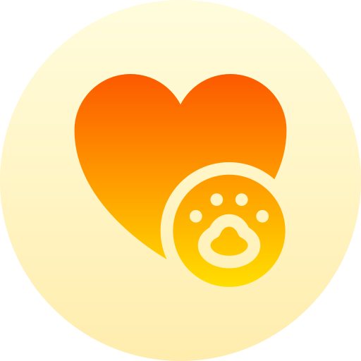 Love Basic Gradient Circular icon