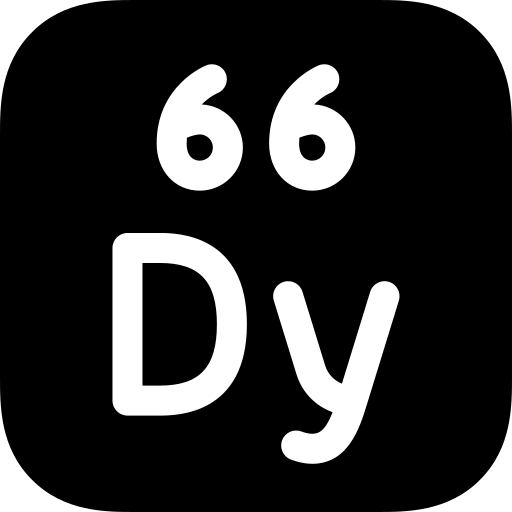 Dysprosium Basic Rounded Filled icon