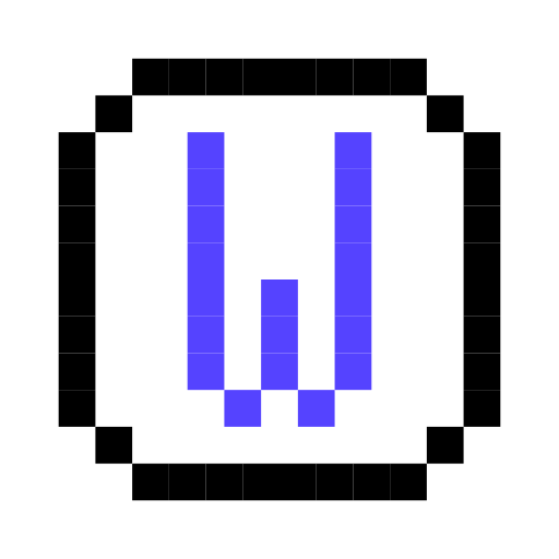 文字w Generic Outline Color icon