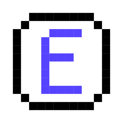 buchstabe e Generic Outline Color icon