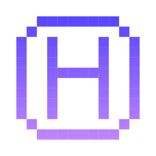 letra h Generic Gradient icono