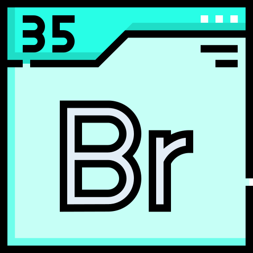 bromo Detailed Straight Lineal color icono