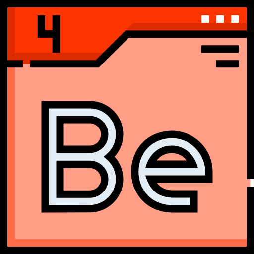 berillio Detailed Straight Lineal color icona