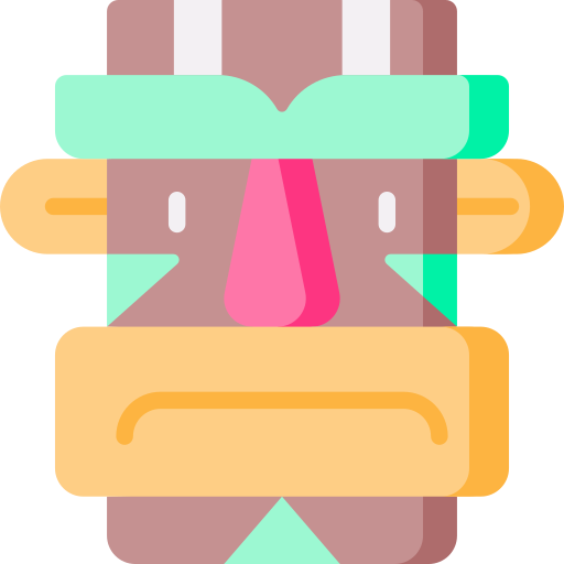 tiki Special Flat icono