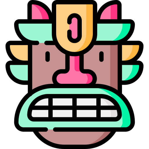 Tiki Special Lineal color icon