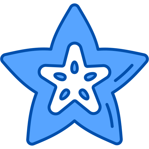 carambola Generic Blue Ícone