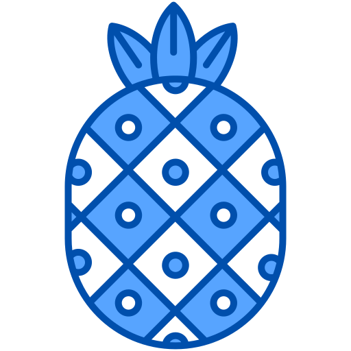 パイナップル Generic Blue icon