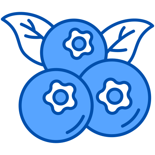 ブルーベリー Generic Blue icon