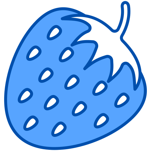 erdbeere Generic Blue icon