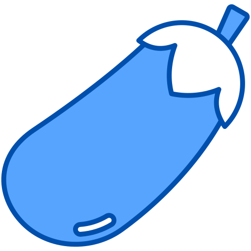 aubergine Generic Blue icon