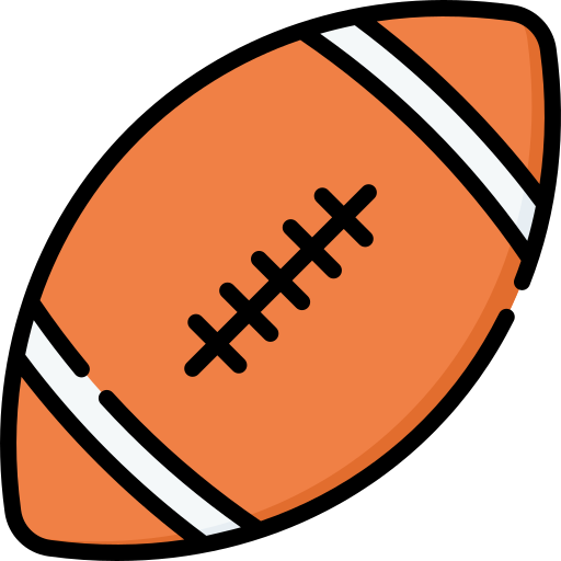 pelota de rugby Special Lineal color icono
