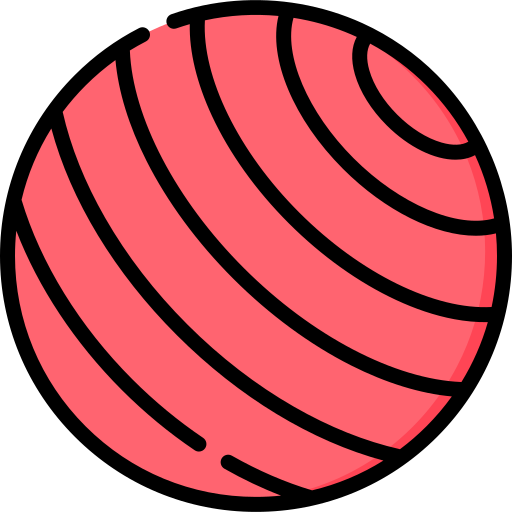 Gym ball Special Lineal color icon