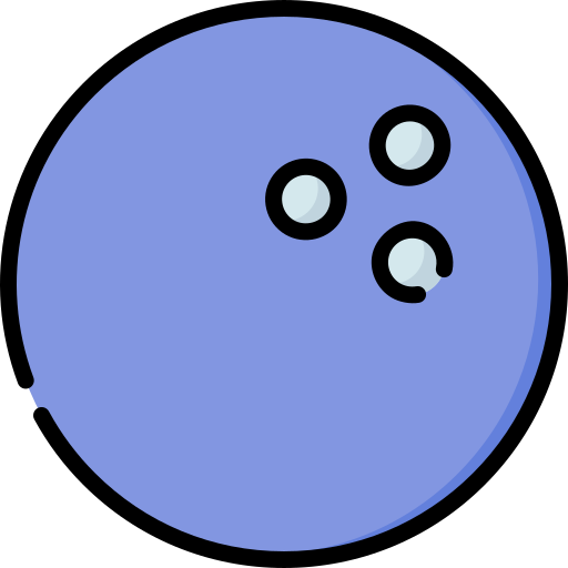 Bowling ball Special Lineal color icon