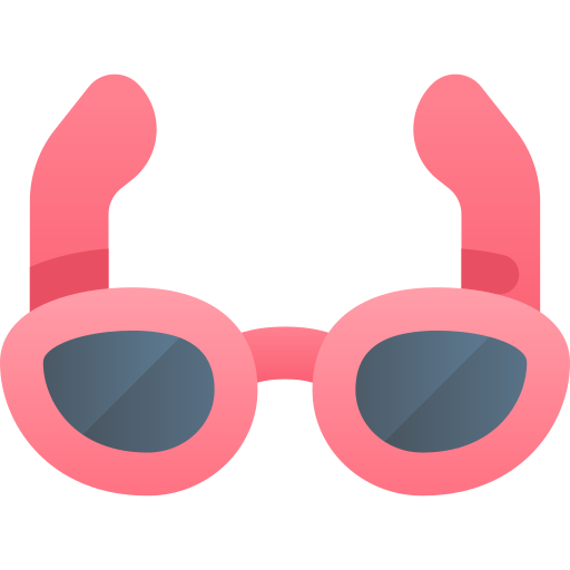 Sunglasses Kawaii Star Gradient icon