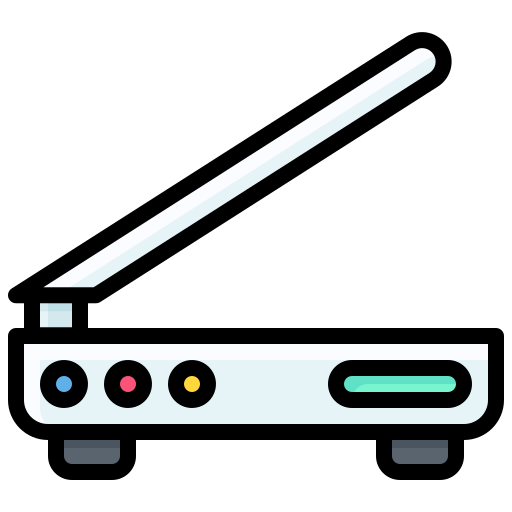 scanner Generic Outline Color icon