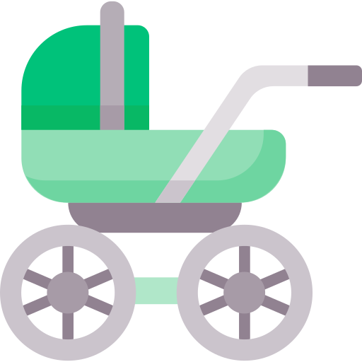 Baby stroller Special Flat icon