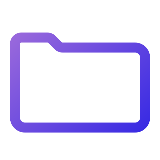 Folder Generic Gradient icon