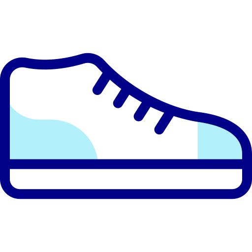 turnschuhe Detailed Mixed Lineal color icon