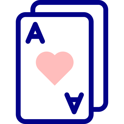 karty do pokera Detailed Mixed Lineal color ikona