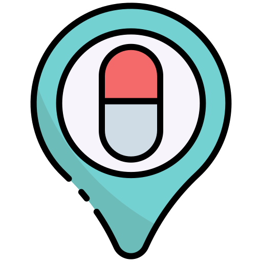Drugstore Generic Outline Color icon