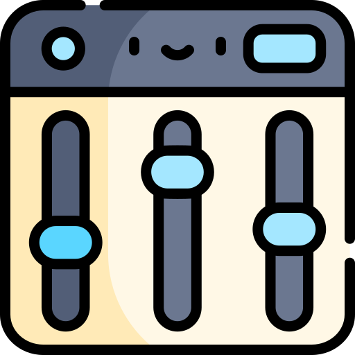 Mixer Kawaii Lineal color icon
