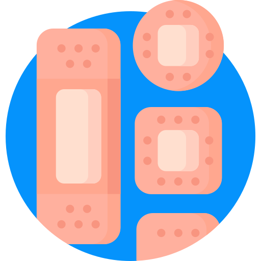 Plaster Detailed Flat Circular Flat icon