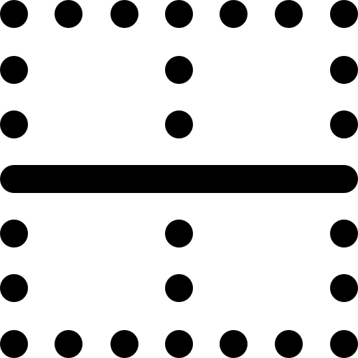 경계 Super Basic Omission Outline icon