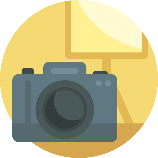 Photography Detailed Flat Circular Flat icon