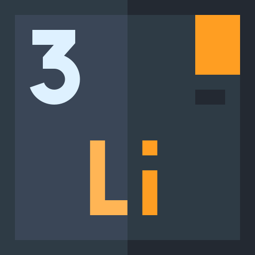 litio Basic Straight Flat icono
