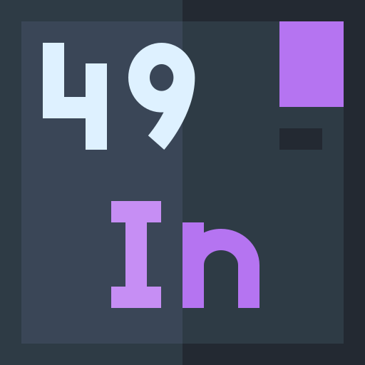 indium Basic Straight Flat icoon