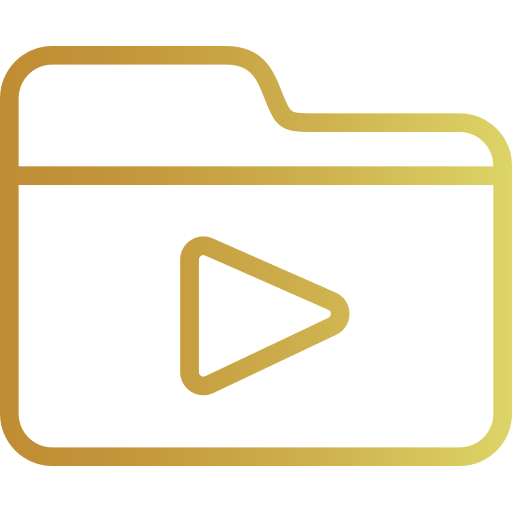 videoordner Generic Gradient icon