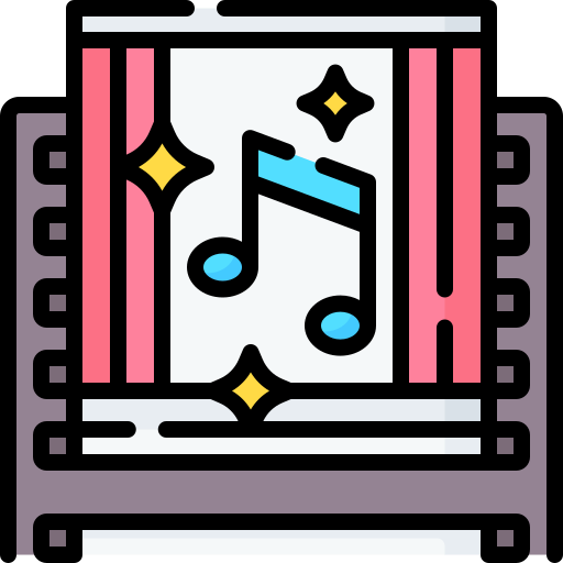 Musical Special Lineal color icon