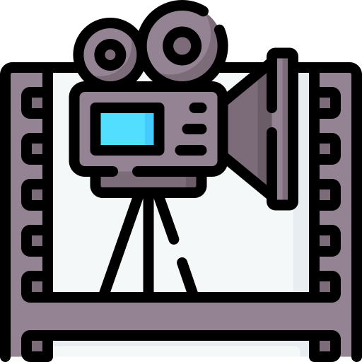 dokumentarfilm Special Lineal color icon