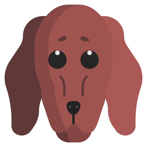 dachshund Generic Flat Ícone